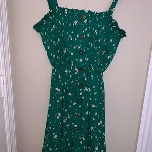 Floral Tea Time Dress Flowy Summer Dress